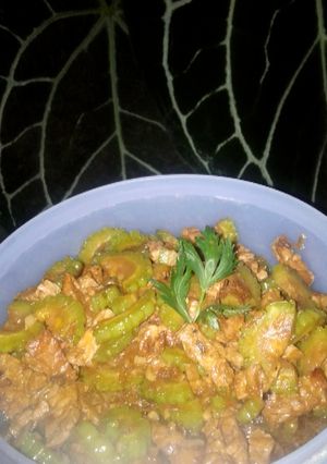 Foto resep 8. Oseng Pare Simpel Tidak Pait