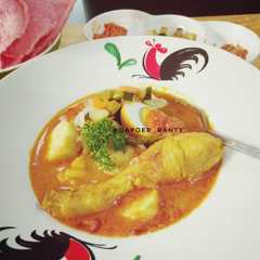 A picture of Gulai ayam.