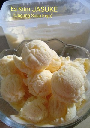Foto resep 49. Es Krim JASUKE (Jagung Susu Keju)