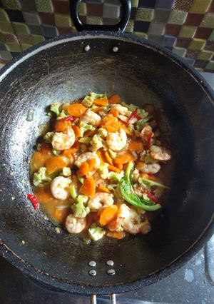 Foto resep Capcay udang yummy ala dapurul mertua