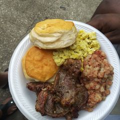 A picture of New Year's Breakfast.