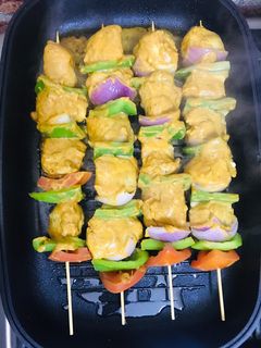 A picture of Shish taouk 🖤.