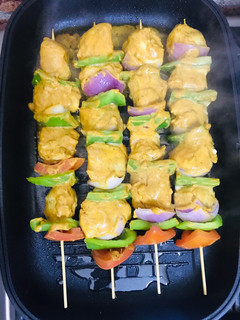 A picture of Shish taouk 🖤.