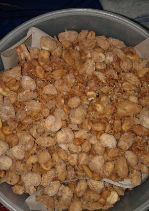 Foto resep Kacang telur pedas manis