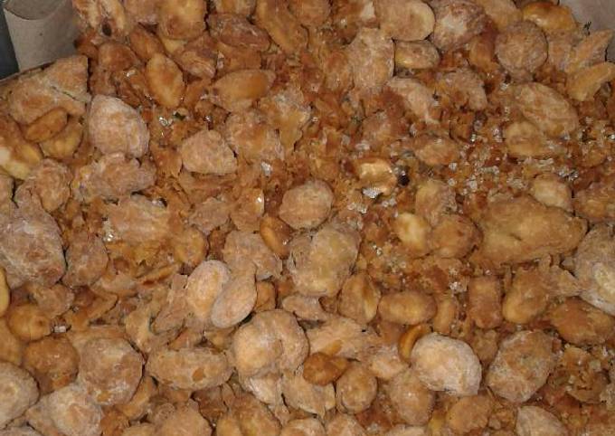 Cara Gampang Menyiapkan Kacang telur pedas manis yang Enak