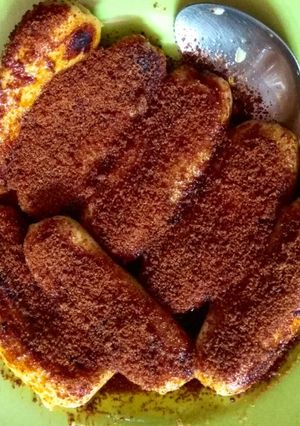 Foto resep Pisang Bakar Pasir