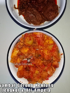 Foto resep Sambel Goreng Kentang, Ati Ampela & Jengkol (Bumbu Khas Cirebon)