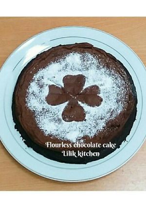 Foto resep Flourless chocolate cake