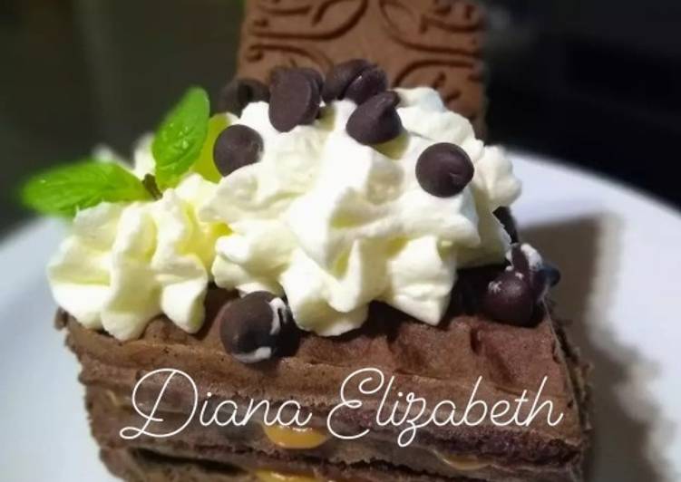 Waffles Chocotorta.👩🏼‍🍳🍫