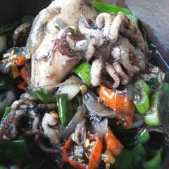 Foto resep Cumi Hitam Hot Spicy