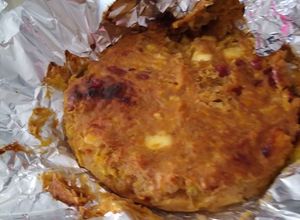Una foto de Torta de plátano maduro
