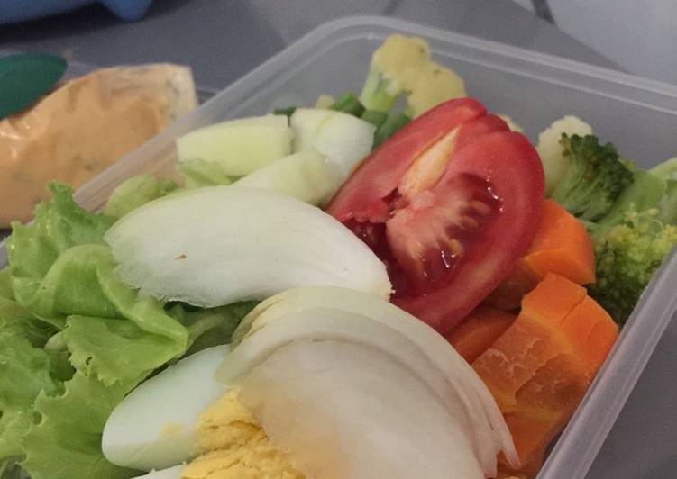 Bahan Veggie salad | Cara Membuat Veggie salad Yang Lezat