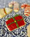 Galletas de mantequilla decoradas de Navidad (Thermomix y airfryer)