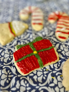 Una foto de Galletas de mantequilla decoradas de Navidad (Thermomix y airfryer)