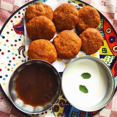 A picture of Buckwheat Potato Patties.