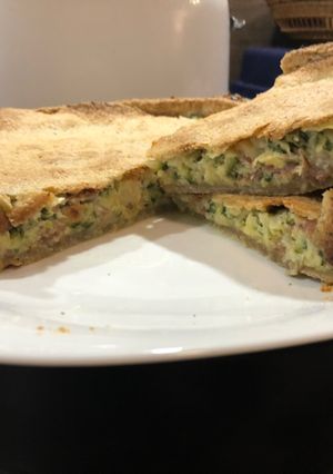 Una foto de Masa de tarta con avena