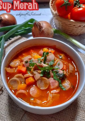 Foto resep Sup Merah khas jawa timuran