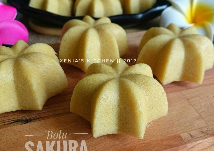 Resep Bolu Sakura Lembut,Enak 👌 Anti Gagal