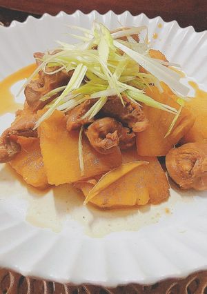家常料理-鳳梨炒下水 的食譜成品照片