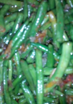 A picture of French beans.