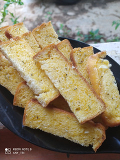 Foto resep Garlic bread (roti tawar)