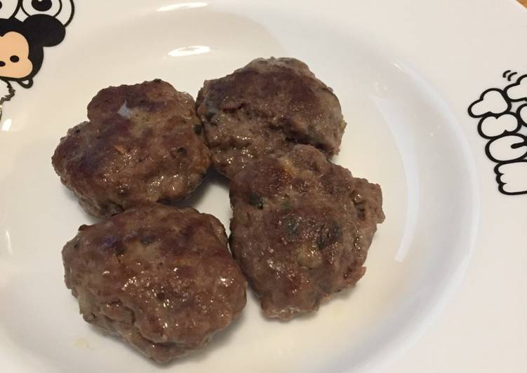Steak Daging Giling / Steak Simple / Steak Mini