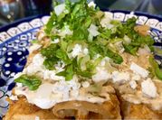 Una foto de salsa verde mexicana