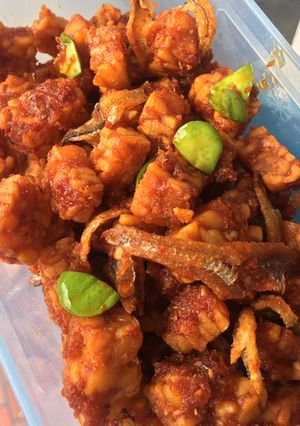 Foto resep Sambal tempe teri pete