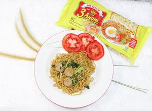 Foto resep Mie Goreng Jawa Mi Telur cap 3 Ayam