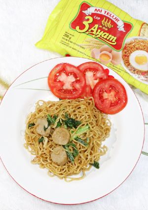 Foto resep Mie Goreng Jawa Mi Telur cap 3 Ayam