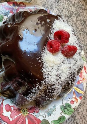 Une photo de Cake chocolat 🍫 coco🥥