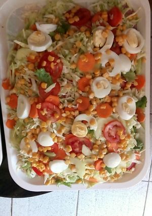 A picture of Vegetable salad.