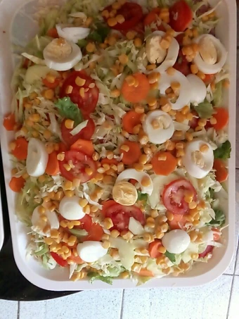Simple Way Make Recipe Vegetable salad that is  Makes Drooling, Appealing}