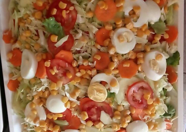 Step-by-Step Guide to Make Awsome Vegetable salad | So Tasty Food Recipe From My Kitchen