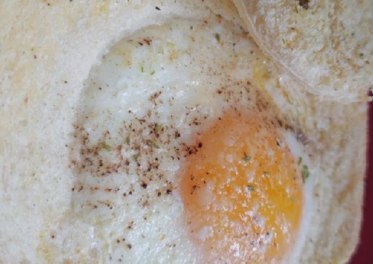 Recipe of Delicious Egg in a hole