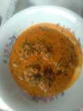 Egusi soup with palm fruits