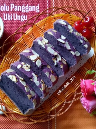 Langkah Gampang Membuat Resep 71. Bolu Panggang Ubi Ungu yang Lezat Sekali Anti Ribet, Bisa Manjain Lidah