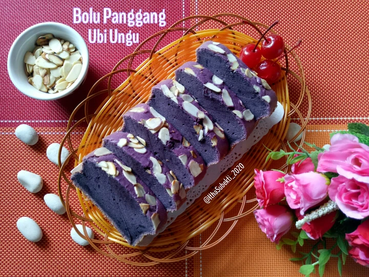 Langkah Gampang Membuat Resep 71. Bolu Panggang Ubi Ungu yang Lezat Sekali Anti Ribet, Bisa Manjain Lidah