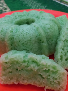 Foto resep Kue apem pandan kukus