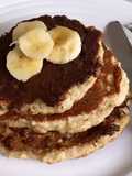 Diet Banana Oatmeal Pancake