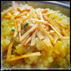 A picture of Sabudana khichdi.