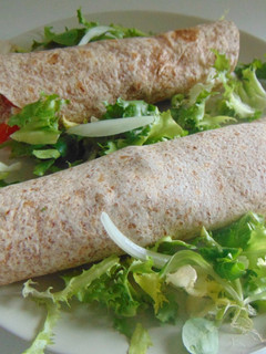 Una foto de 🌯Fajitas de pollo 🐓estilo Tex-Mex🇲🇽 🇺🇸
