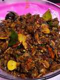 Oseng kerang kupas ala Cha