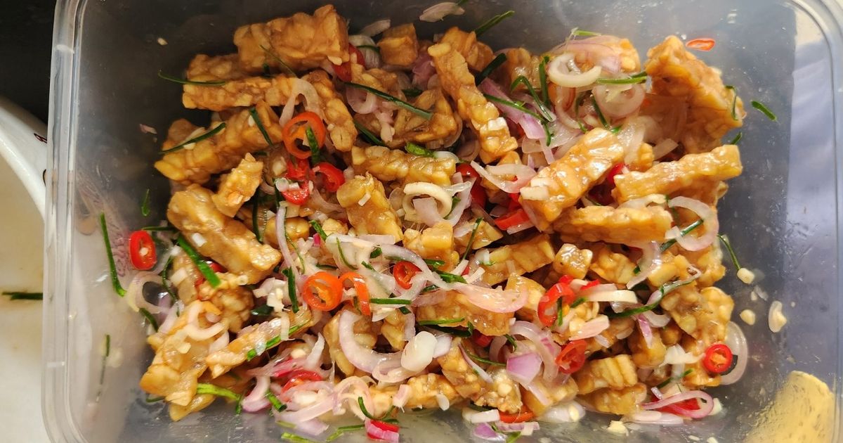 Sambal matah x tempe krispi