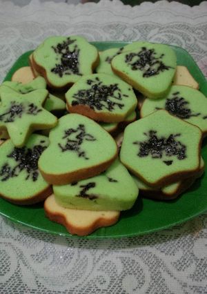 Foto resep kue cubit pandan dan Vanila