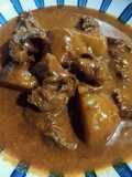 Gulai Daging (Nasi Putih,Roti Jala,Roti Bangali)