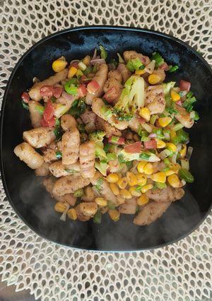 A picture of Oats, wheat pasta.
