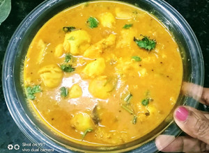 A picture of Simple and Tasty Arbi Curry Recipes.