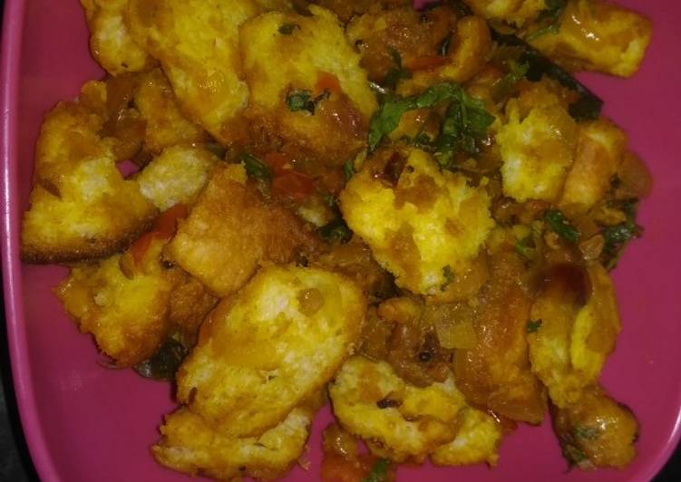 Bread Upma