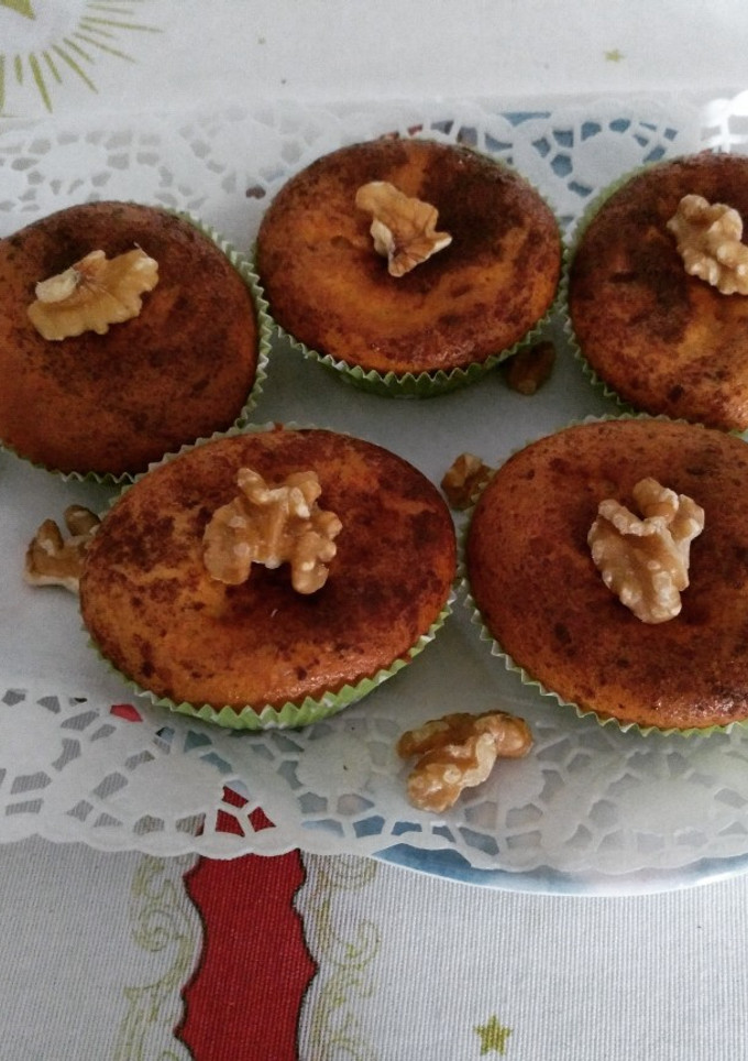 Una foto de Magdalenas de leche condensada y chocolate
